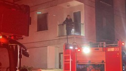 Kızgın yağ yangına sebep oldu