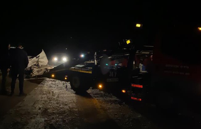 Otomobil ile traktör çarpıştı: 1 ölü, 1 yaralı