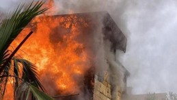 Kudüs Fatihi Selahaddin Eyyubi dizisinin platosunda yangın