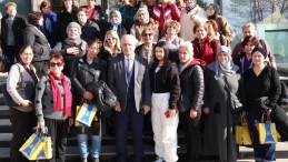 Başkan Zeki Aygün hizmete sunduğu projeleri anlattı