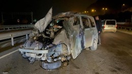 Hafif ticari araç takla attı: 1’i çocuk 7 yaralı