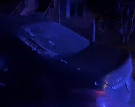 İş adamına saldırı: Otomobile kuşun yağdırdılar