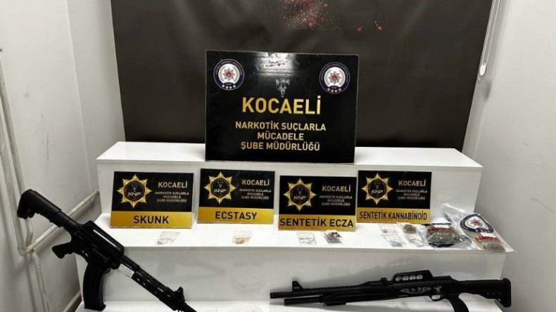 Kocaeli’de uyuşturucu operasyonu: 3 tutuklama