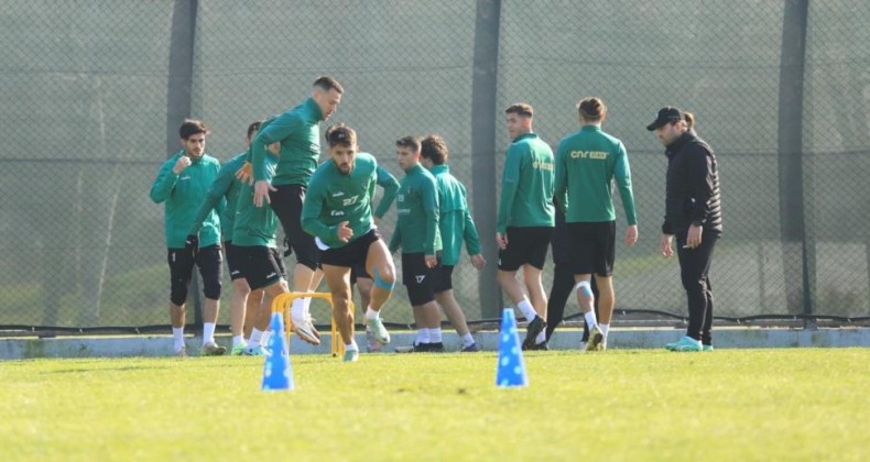 Kocaelispor, Eyüpspor maçı hazırlıklarını sürdürdü