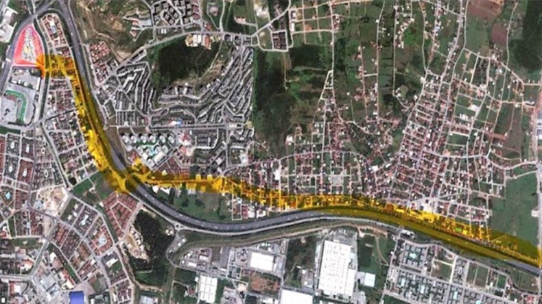 Alikahya Stadyum Tramvay hattında gelişme