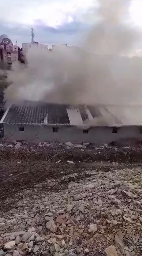 Şantiyede yangın faciası: 1 işçi hayatını kaybetti