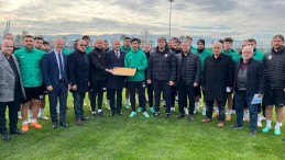 Kocaelispor antrenmanına sürpriz ziyaret