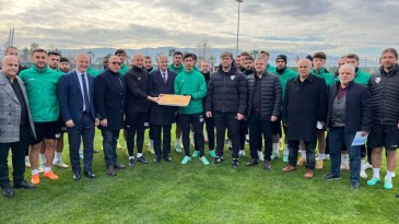 Kocaelispor antrenmanına sürpriz ziyaret