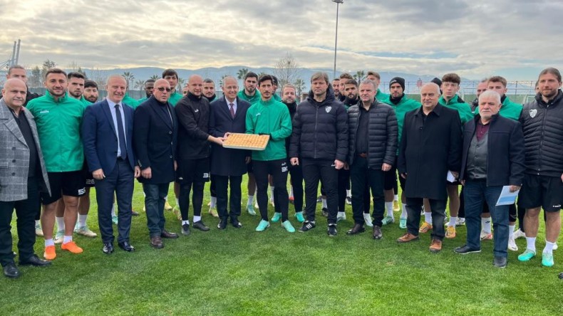 Kocaelispor antrenmanına sürpriz ziyaret