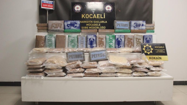 Avrupa’dan Türkiye’ye sokulacaktı: 109 KG. uyuşturucu ele geçirildi