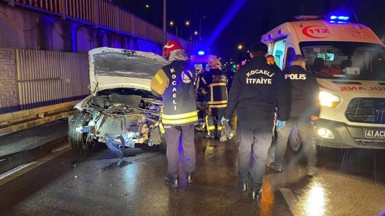 Başiskele’deki kazadan acı haber: 2 ölü 1 yaralı