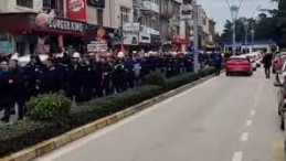 Tersane işçileri Gölcük’te eylem yaptı: Sokaklar inledi