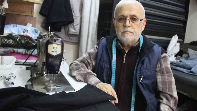 Emektar terziden duygulandıran sözler