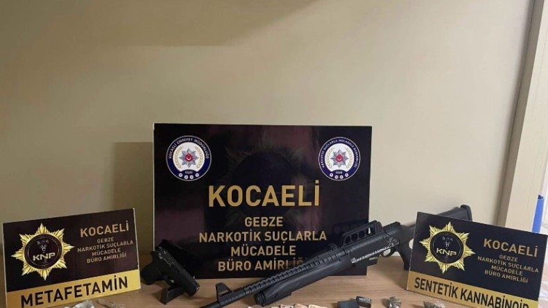 Kocaeli’de uyuşturucu operasyonu: 8 gözaltı