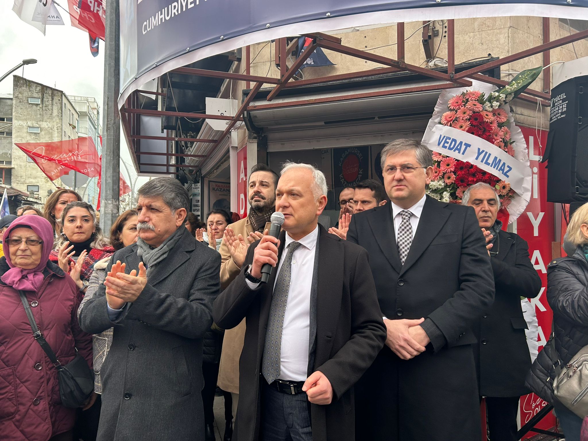 Karamürsel CHP’den seçim bürosu açılışı