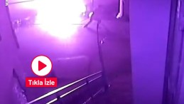 Eski kız arkadaşının evinin önüne benzin döküp yaktı