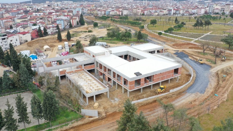 Engelsiz yaşam merkezi hızla tamamlanıyor