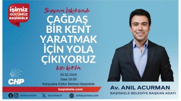 Anıl Acurman proje lansmanı yapıyor