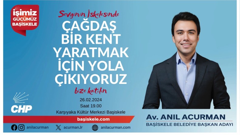 Anıl Acurman proje lansmanı yapıyor