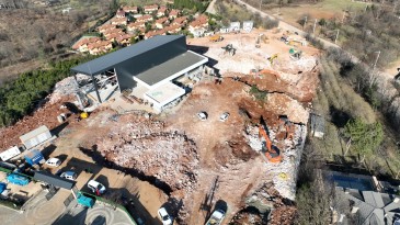 Önemli projede sona yaklaşıldı… Otopark inşa ediliyor