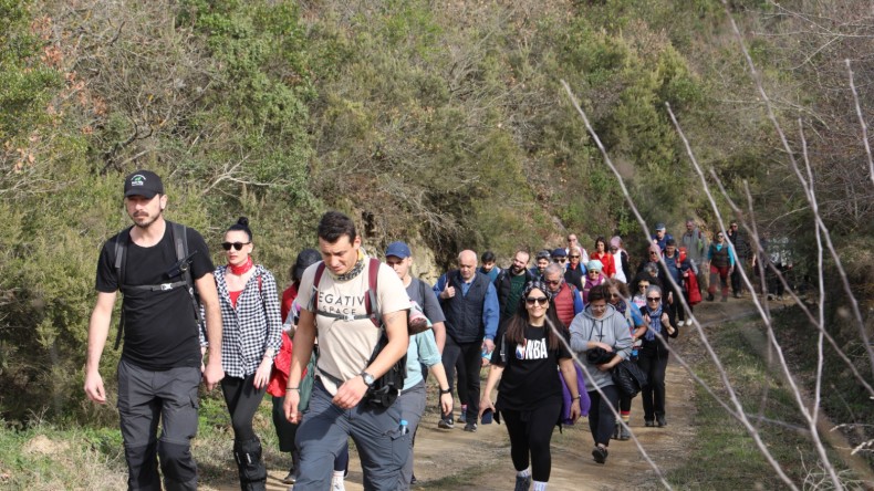 İzmit Belediyesi doğa yürüyüşleri farkındalık oluşturuyor