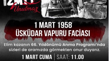 İzmit Belediyesi elim kaza için anma etkinliği düzenliyor