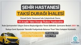 O ihale için dikkat; son başvuru tarihi 27 Şubat