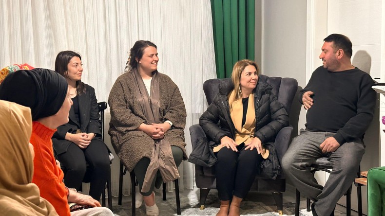 Merttürk, Rahmiyeli hemşehrileri ile bir araya geldi