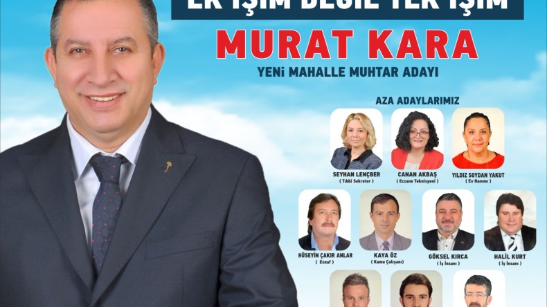 Yeni Mahalle’ye hizmet yağacak: Muhtarlık ‘EK İŞİM DEĞİL, TEK İŞİM’ olacak