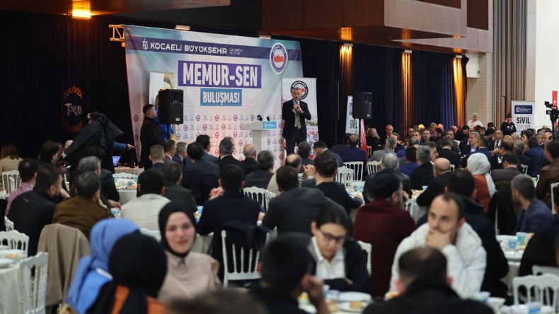 Büyükakın memur-sen’ de konuştu; “Biz her zaman emekçinin yanındayız”