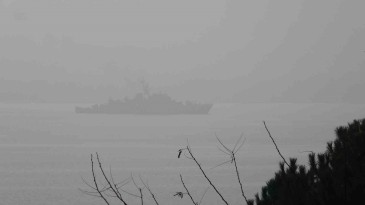 Dikkat; İzmit Körfezi’nde sis etkili oluyor