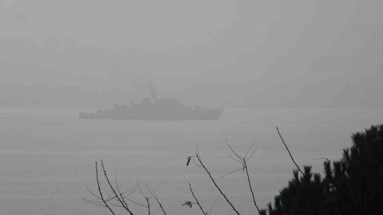 Dikkat; İzmit Körfezi’nde sis etkili oluyor