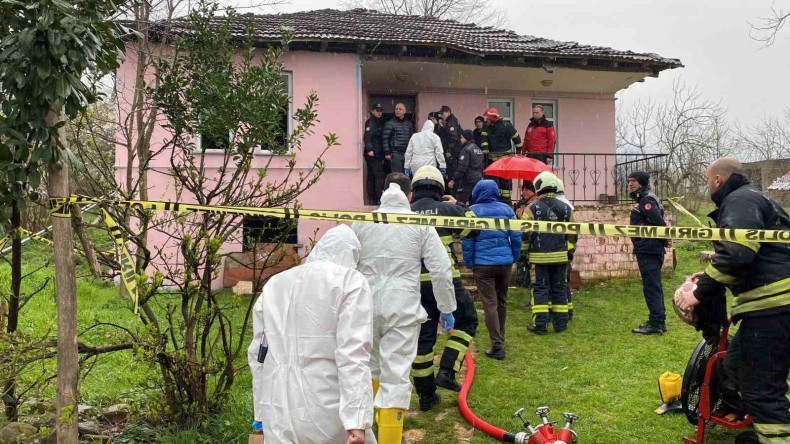 Yaşlıydı, evde çıkan yangın sonu oldu