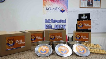 O merkezde kazanlar ihtiyaç sahipleri için kaynıyor