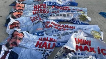 Pankartları indirilen Hüseyin Ayaz’dan anlamlı tepki  