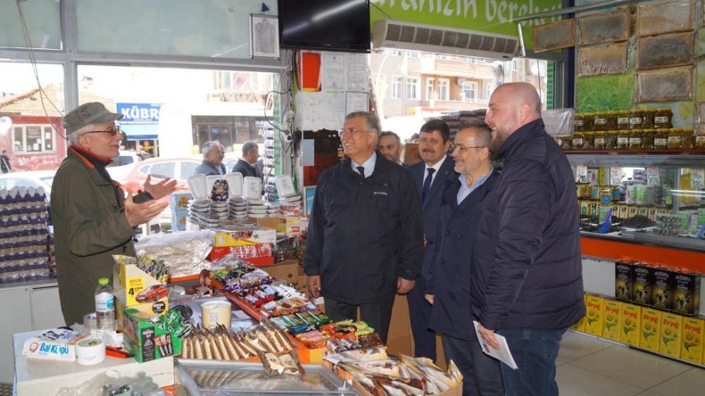 Doğan Aydal’dan Gebze’de halk ziyaretleri