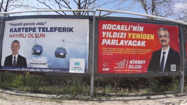 İki aday, iki farklı afiş; peki ne anlam ifade ediyor