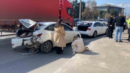 7 araç birbirine girdi: Biri çocuk 5 yaralı