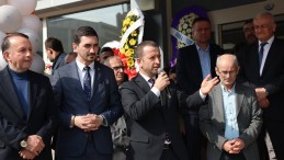 Muharrem Tutuş açılışa katıldı, kurdele kesti