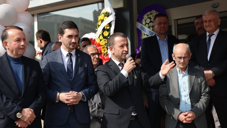 Muharrem Tutuş açılışa katıldı, kurdele kesti