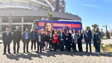 Merttürk ekibiyle birlikte Emekevler’e çıkarma yaptı