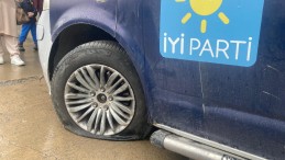 Gencay Yıldıztekin’in seçim aracına saldırı