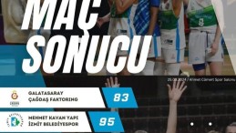 İzmit’in Perileri Galatasaray’ı dize getirdi!