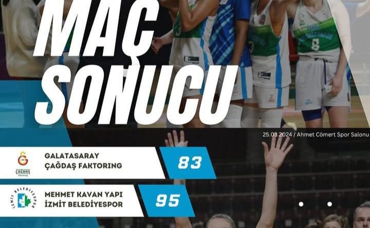 İzmit’in Perileri Galatasaray’ı dize getirdi!