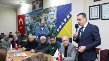 Boşnaklardan Çetinkaya’ya büyük ilgi