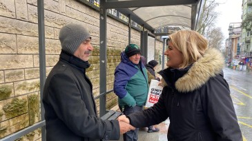 Tepecik Mahallesi esnafı Başkan Hürriyet’i samimiyetle karşıladı