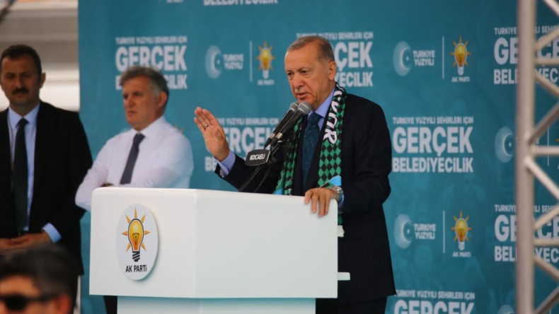 Kocaeli’de Erdoğan sevgisi hiç bitmedi: Binler akın etti