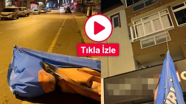 Başiskele’de Hüseyin Ayaz’ın posterleri indirildi: O anlar görüntülendi