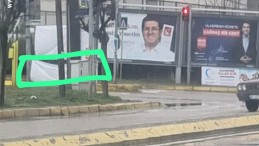 Adayın pankartları söküldü: ‘Başaramayacaksınız’