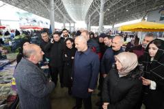 Büyükgöz’den Tatlıkuyu’da Pazar Turu